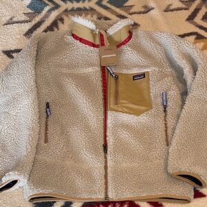 Nwt Kids Boys Patagonia Retro X Jacket L 12